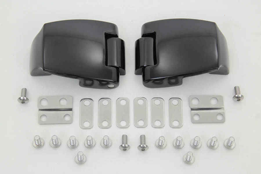 Gloss Black Uitmuntend Tour-Pak Hinges Harley-Davidson