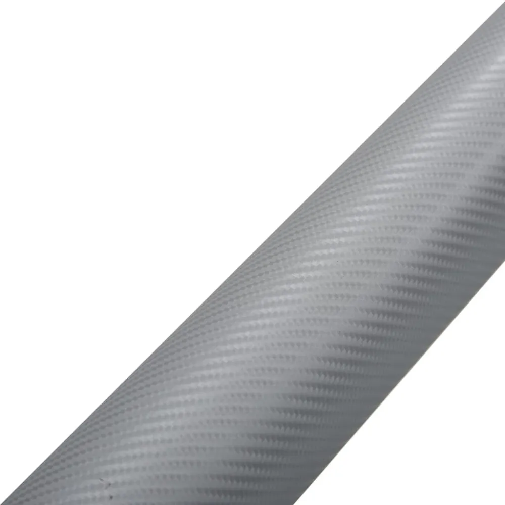 Autofolie 4D 100x150 cm zilverkleurig (Iridium tip)