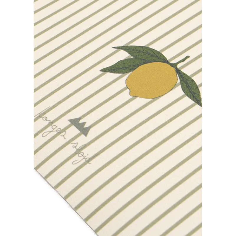Konges Sløjd Stoleunderlag - Tea Stripe met keramische isolator