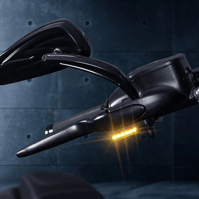 Premium -Grade Intermitentes "Stripes" Bajo El Manillar Para Harley Davidson