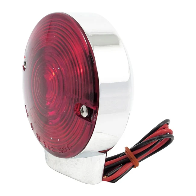 Turn Signal Assy, Front. Rood Lens Harley-Davidson