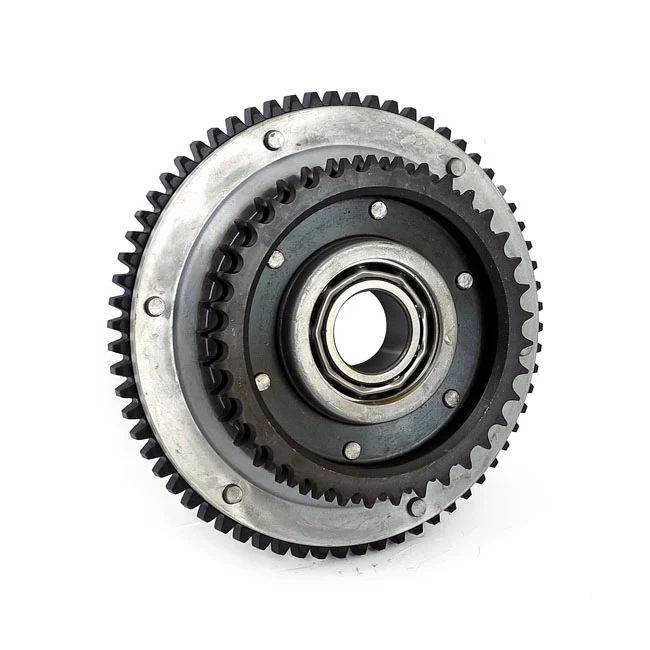 12V Carcasa De Embrague Con Piñon Para Harley-Davidson 90-93 B.T.
