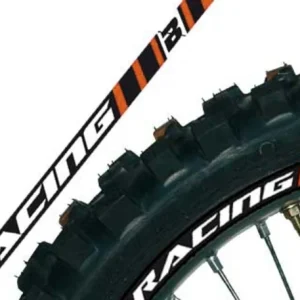 Compacte Adhesivo para llantas BLACKBIRD naranja 5081/90