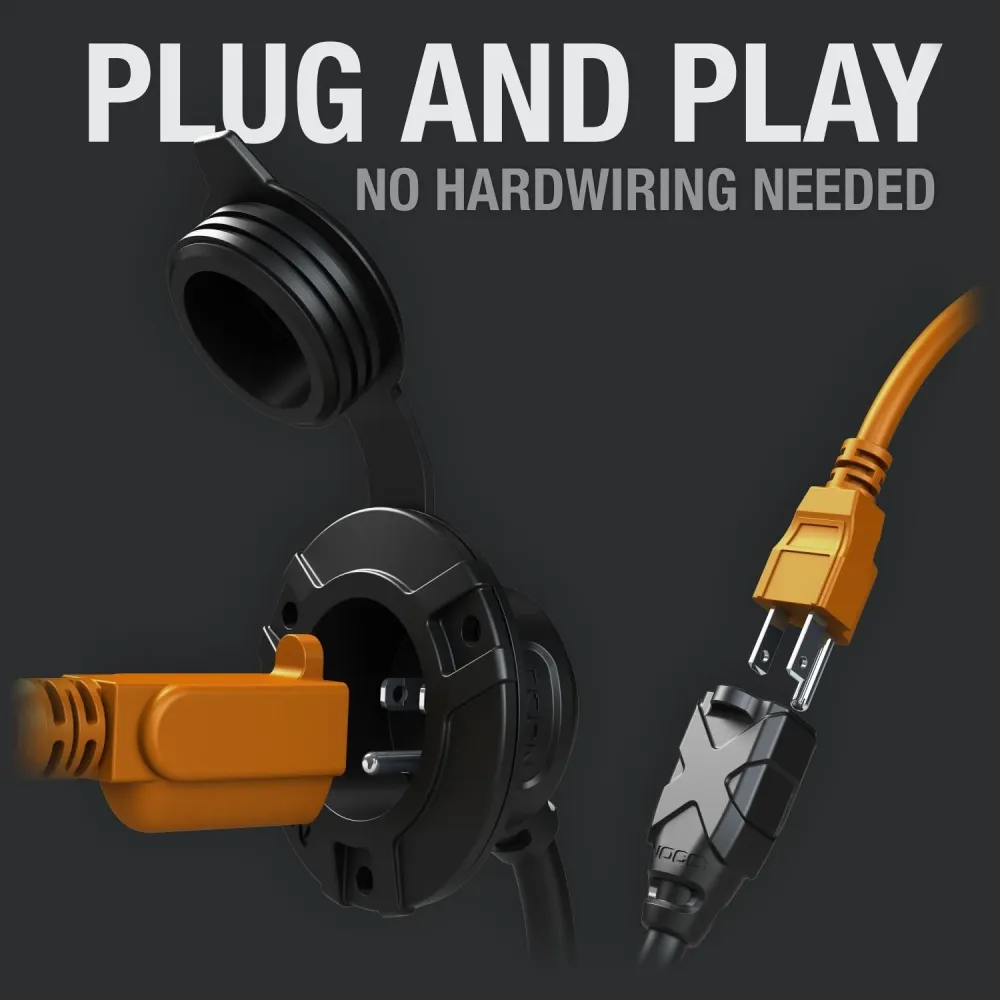 NOCO AC Port Plug w/ 12' Extension Cord