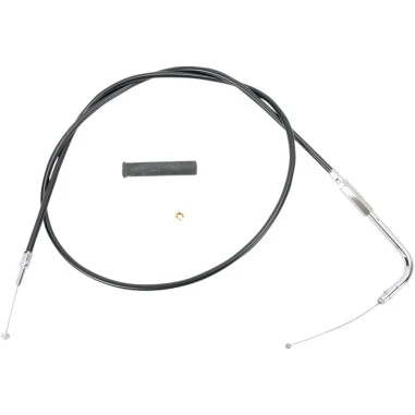 Accu Onderhoud Cable Acelerador De Vinilo Negro Para Harley-Davidson 42-1/2"