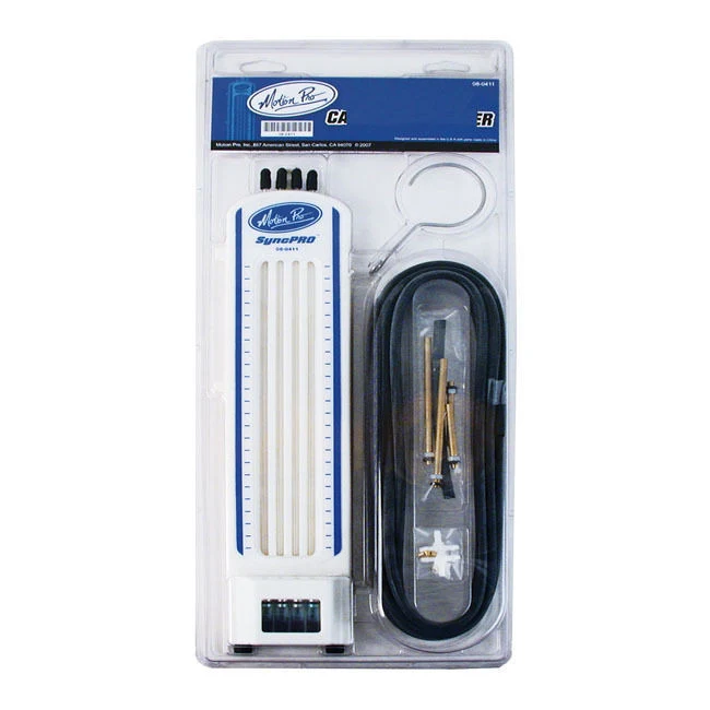 Vacuometro Sincronizar Carburadores Profesional Motion Pro Syncpro Carb Tuner Compatibel met 6V/12V