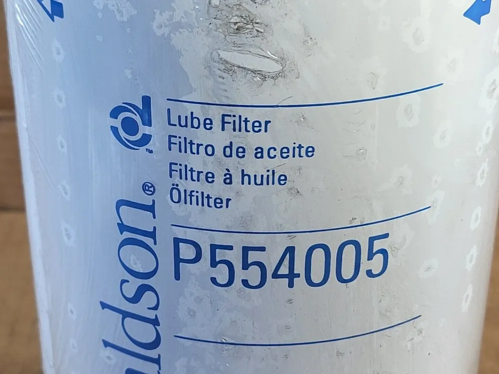 Spin On Full Flow Lube Filter P554005 | Hoge doorstroming |
