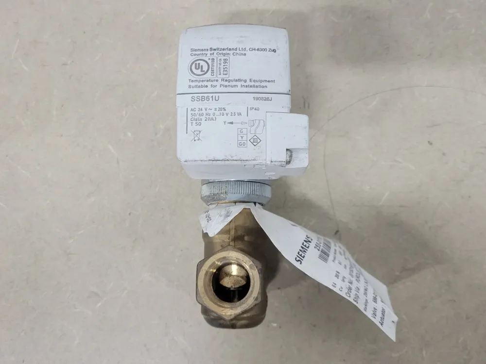1/2" Class 250 Zone Control Valve Assembly 255-01115 w/ Electronic Actuator