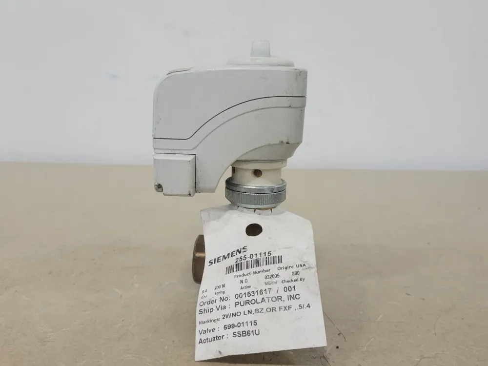 1/2" Class 250 Zone Control Valve Assembly 255-01115 w/ Electronic Actuator
