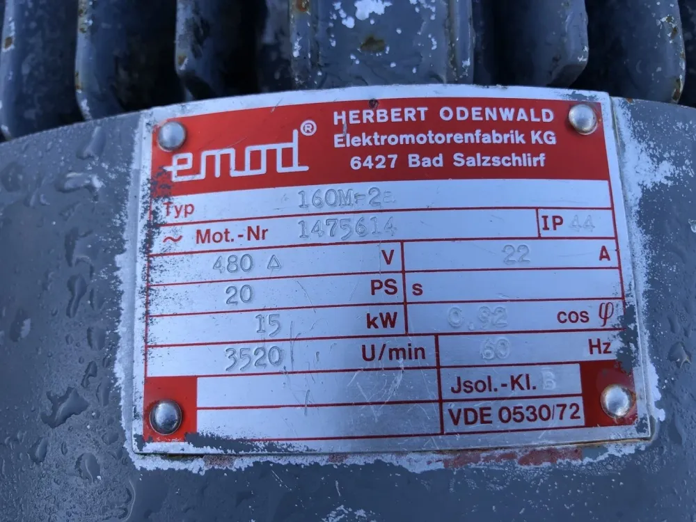 Thermisch Oil / Hot Water Pump No. ETAN. YU 50-200m