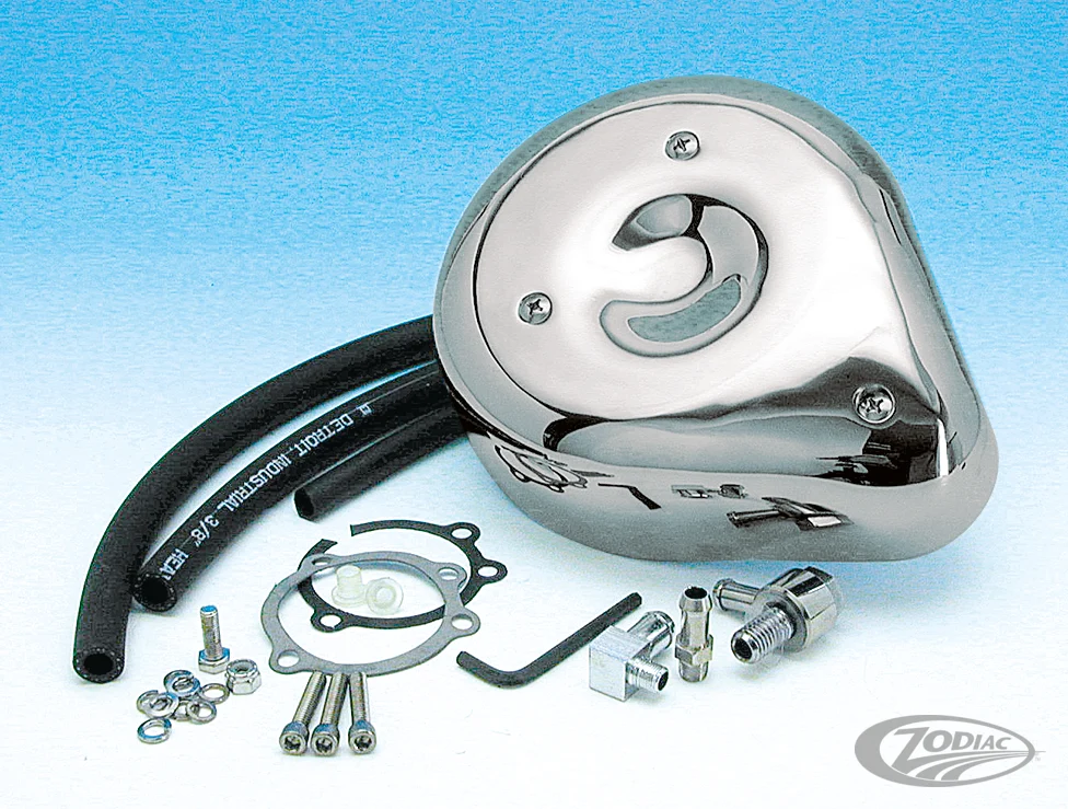 GZP Metaalglans Air cleaner kit Buell Harley-Davidson