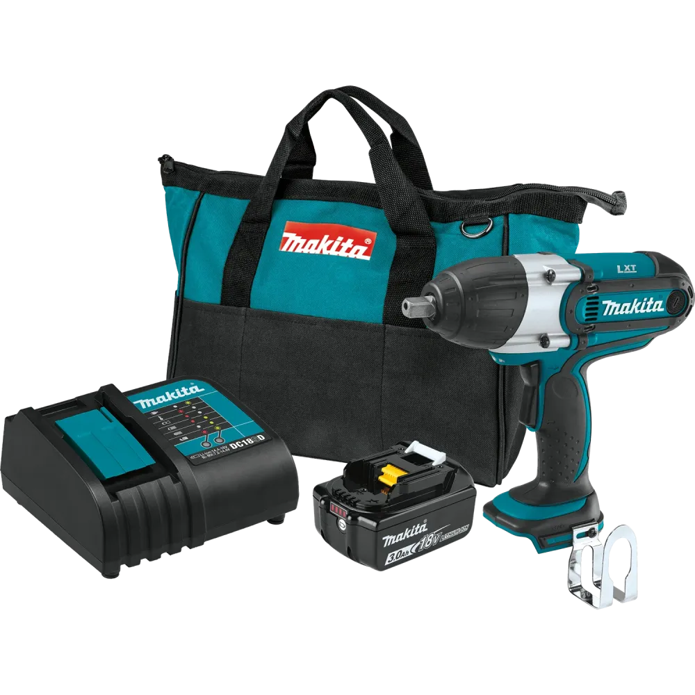 MAKITA 18V LXT® 1/2" Sq. Drive Impact Wrench Kit