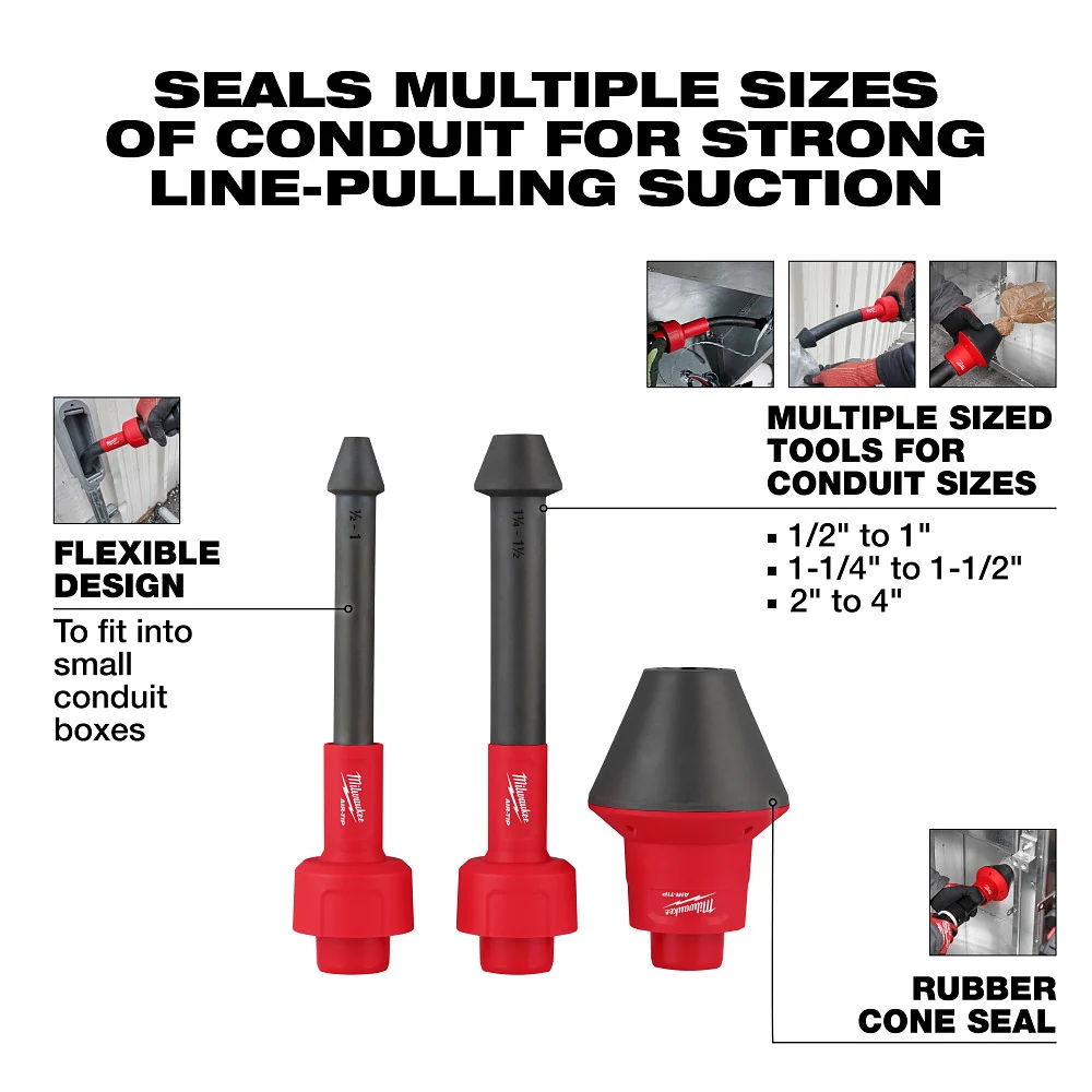 MILWAUKEE AIR-TIP™ Conduit Line Puller Kit