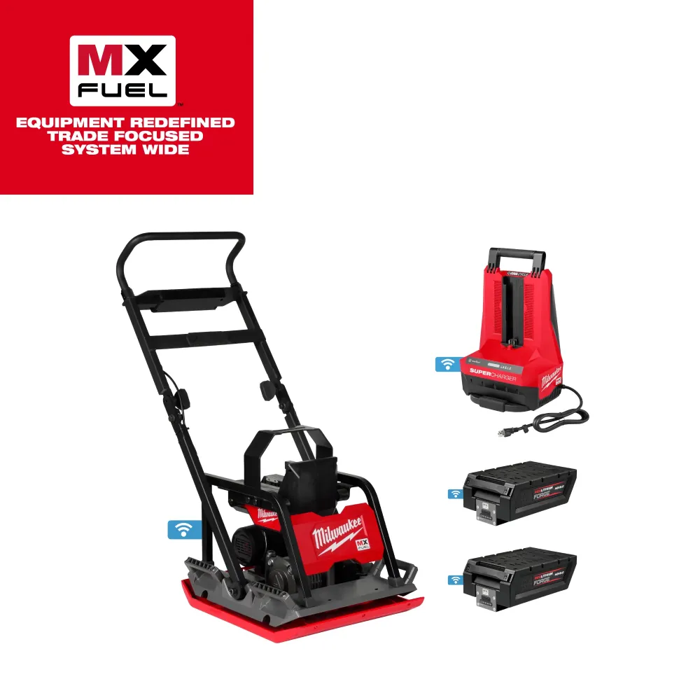 MILWAUKEE MX FUEL™ 20" Plate Compactor Kit