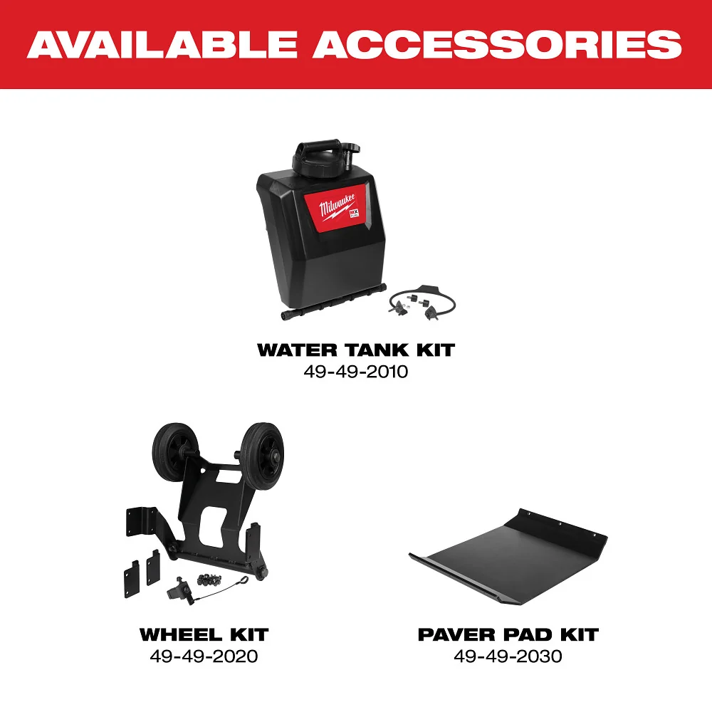 MILWAUKEE MX FUEL™ 20" Plate Compactor Kit