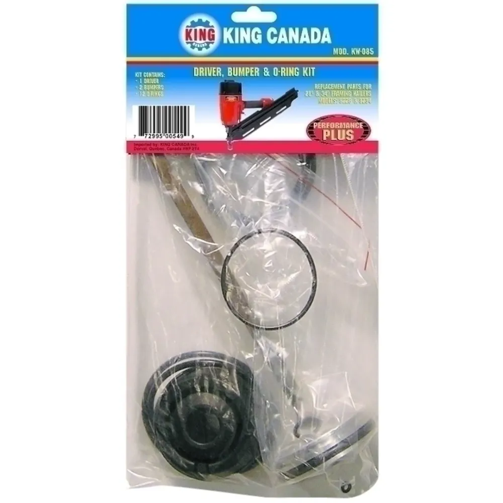 Driver & O-Ring Replacement Kit No. KW-085 8228 & 8234