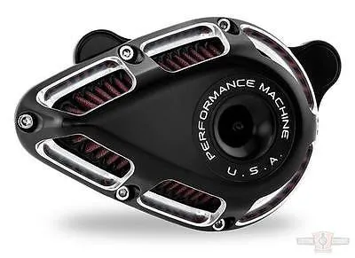 Filtro Aire Para Harley-Davidson® Touring '08-Up PM Jet Air Cleaner Contrast Cut