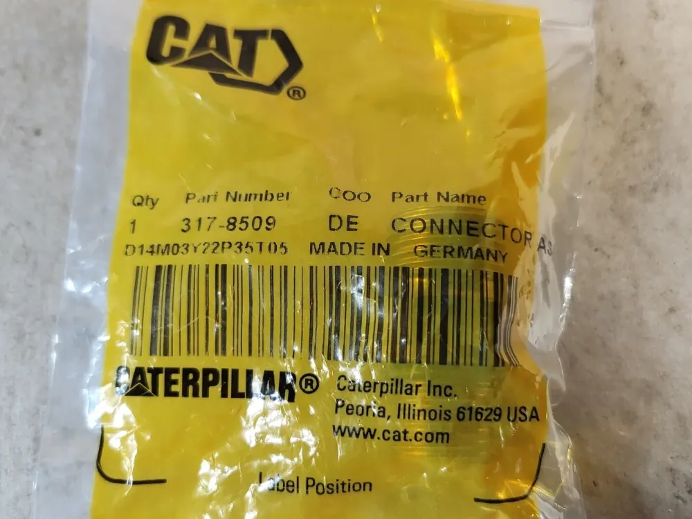 O-Ring Fluid Carrying Straight Adapter Assy 317-8509