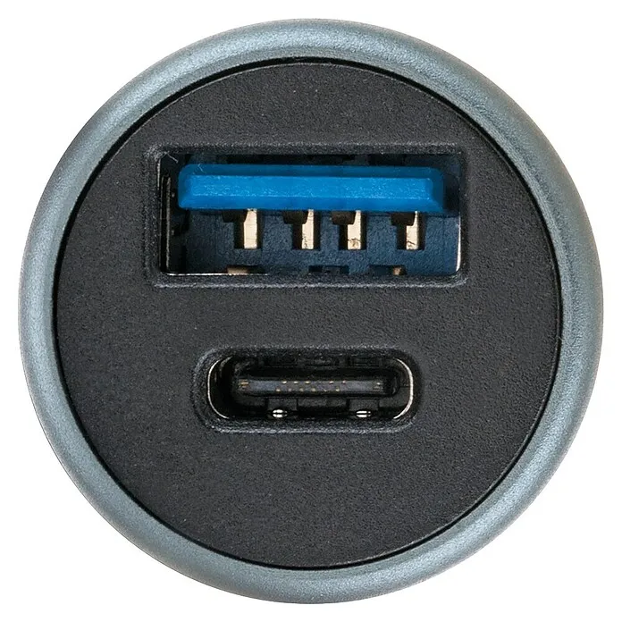Schwaiger USB-autolader - USB -aansluiting, USB C-aansluiting