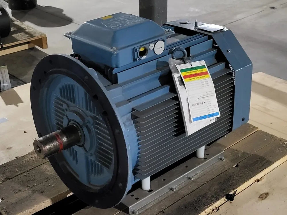 85 hp, 575 volts, 1800 rpm, 250SMA Squirrel Cage Electric Motor 3GAA252210-BEK