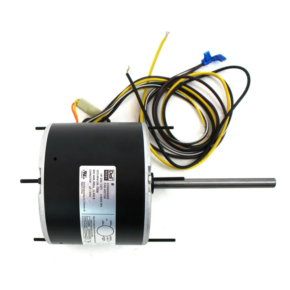 Dial 1/6 HP 1 Spd/1075 RPM Condenser Fan Motor