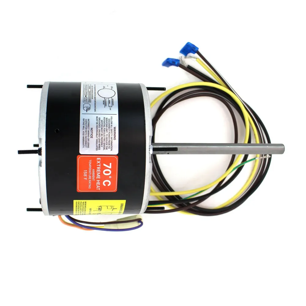 Dial 1/4 HP 1 Spd/825 RPM 70°C Condenser Fan Motor