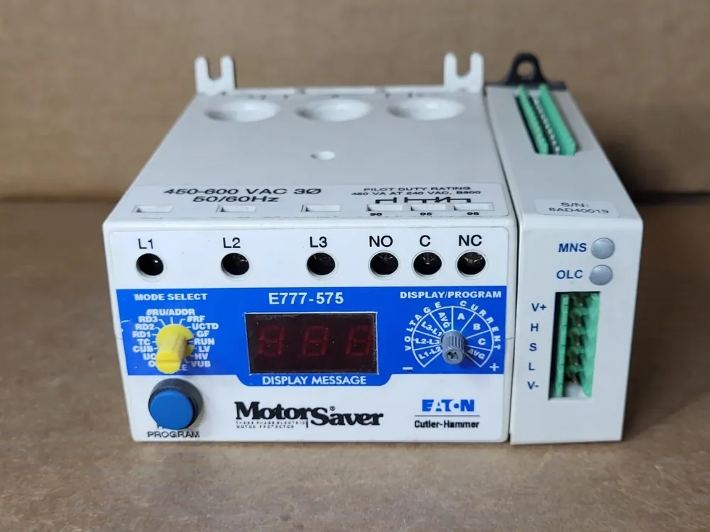 Electronic Motor Protection Relay E777-575, Series B3