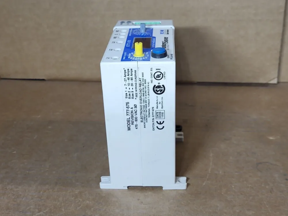 Electronic Motor Protection Relay E777-575, Series B3