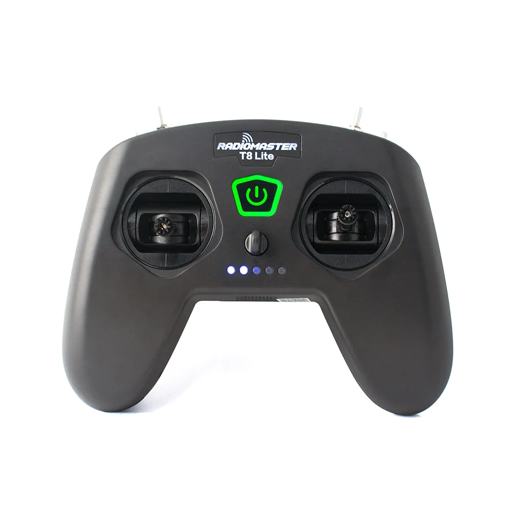 RadioMaster T8 Lite - 2.4GHz 8CH CC2500 D8 D16 V1 Protocol Potentiometer Sensor Gimbal USB-C Charging Radio Transmitter