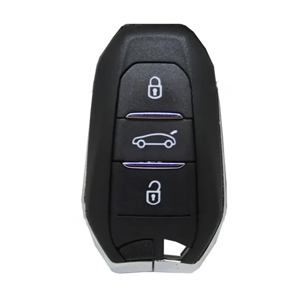 Citroen Psa Folding Remote Control Shell 3 Buttons - Va2 Profile