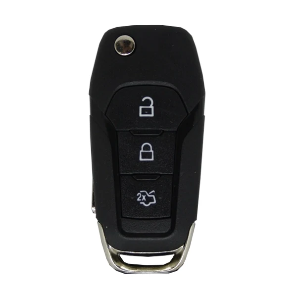 Folding Remote Control Shell Ford 3 Button - Profile Hu101