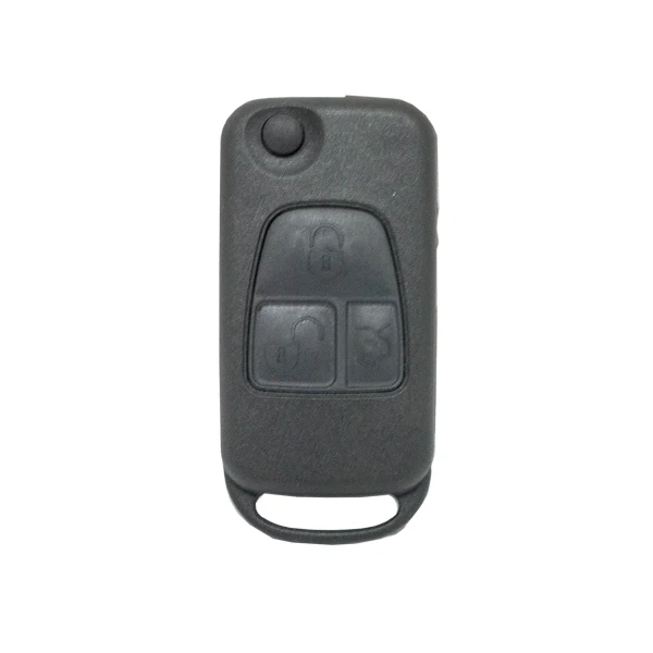 Folding Remote Control Shell Mercedes Benz 3 Button - Hu64 Profile