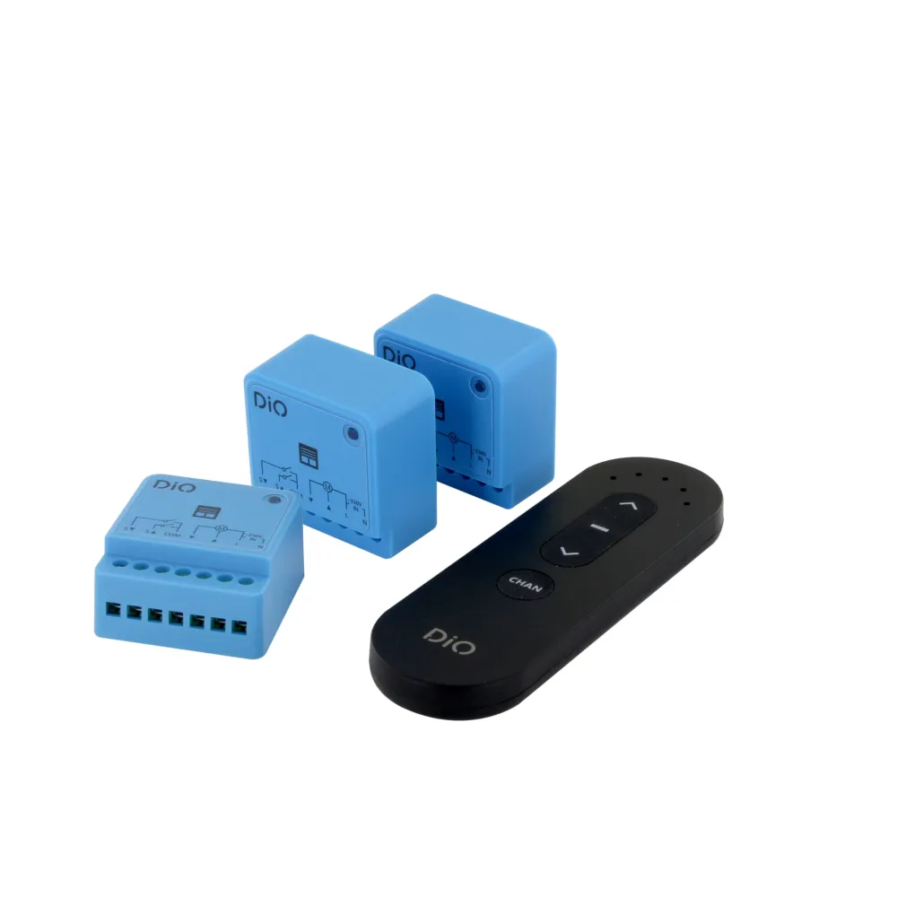 Kit 3 shutter modules 5-channel remote control (433 MHz / Zigbee / BLE)