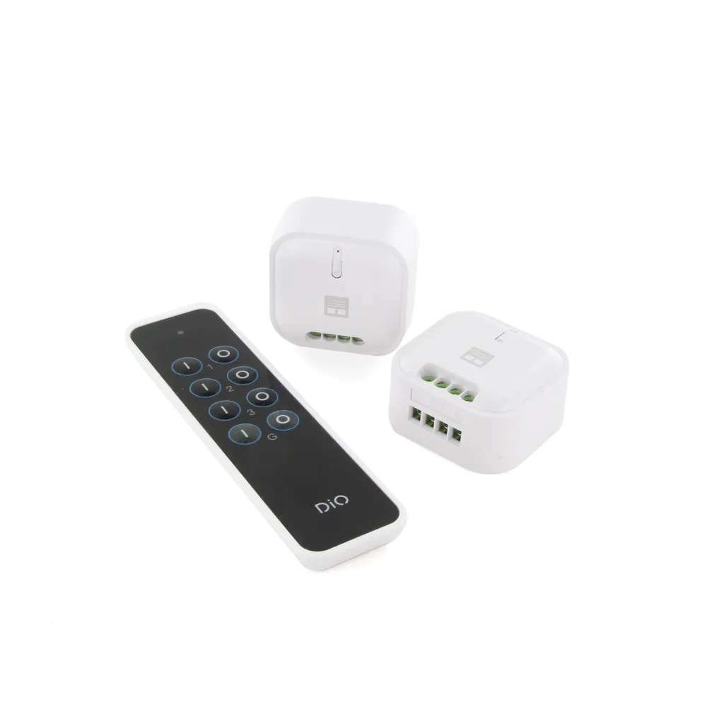Set 2 dimmer modules shutters + 3-channel remote control