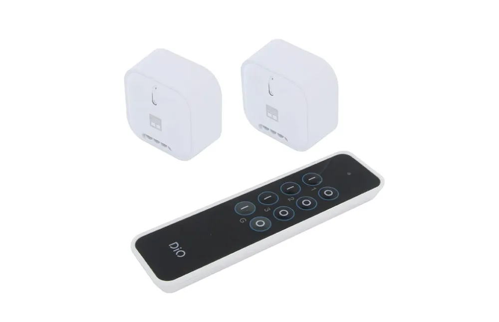 Set 2 dimmer modules shutters + 3-channel remote control