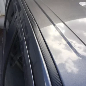 1997-2003 Ford F150 Koolzwart Carbon Fiber Roof Top Trim Molding Kit