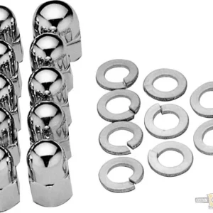 Acorn Sprocket Cover Hardware Kit Verchroomd Harley-Davidson