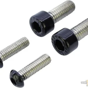 Headlight Screw Kits Gloss Zwart Powder Coated Harley-Davidson