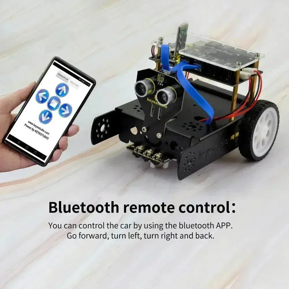 KeyeStudio SIMPEL PLUG Education Robot Car Kit