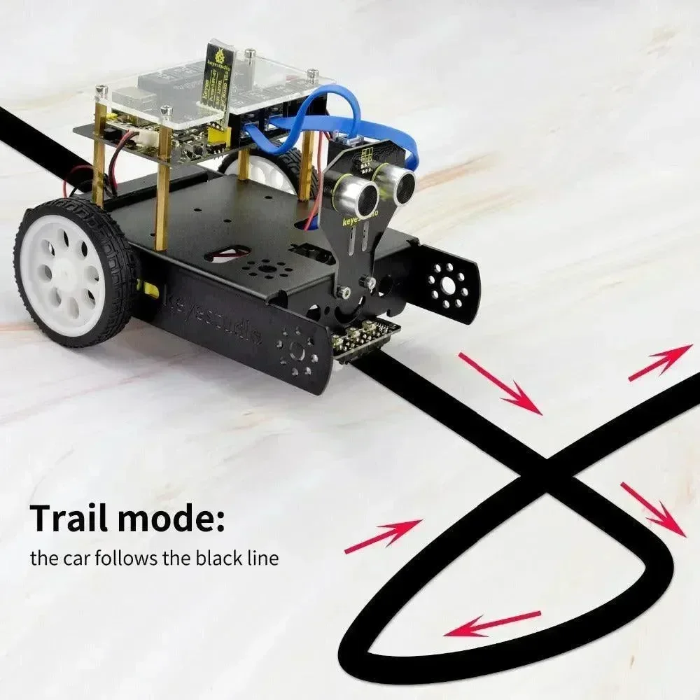 KeyeStudio SIMPEL PLUG Education Robot Car Kit