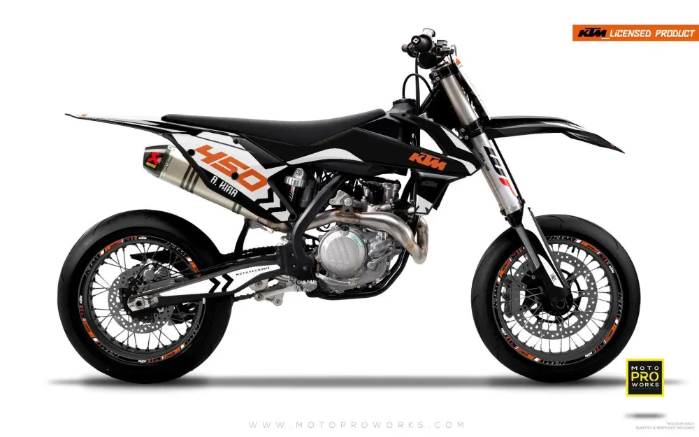 KTM GRAPHICS - "ALITA" (black/white)