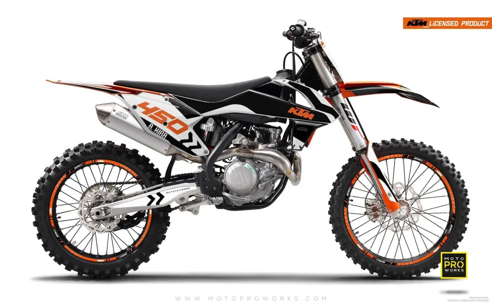 KTM GRAPHICS - "ALITA" (black/white)