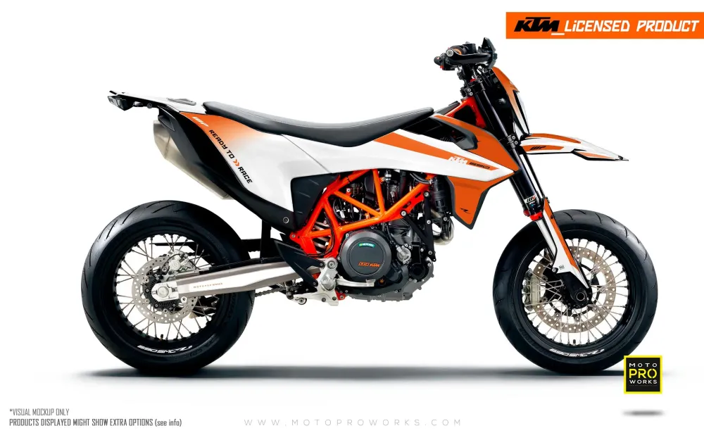 KTM GRAPHICS - "RADIUS" ivoor