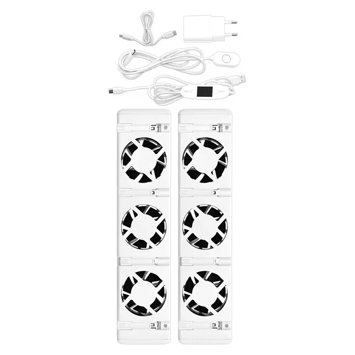 Livn Radiatorventilator Duo set - Wit