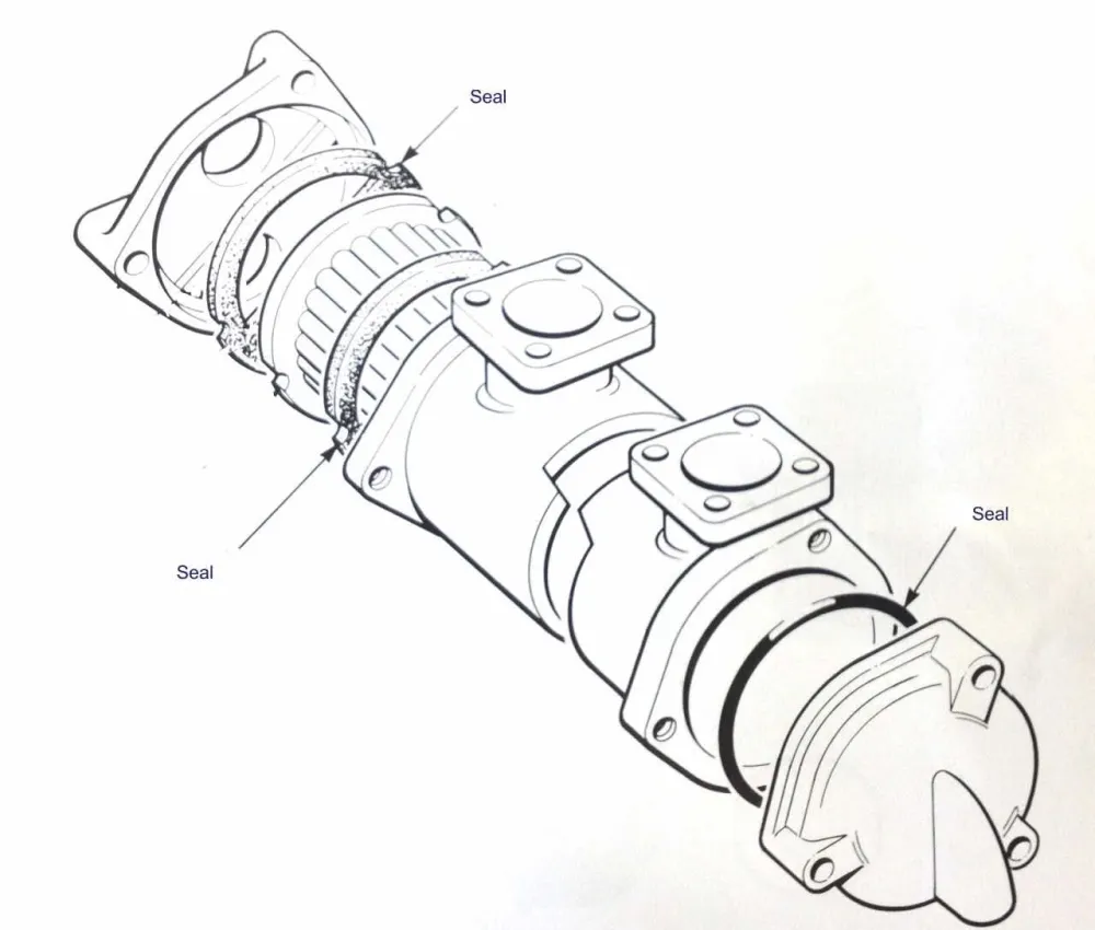 Perkins 4.108M Heat Exchanger & Oil Cooler Seal Kits
