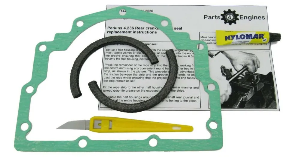 Perkins 4.236 Crankshaft Rear Oil Seal Replacement Kit