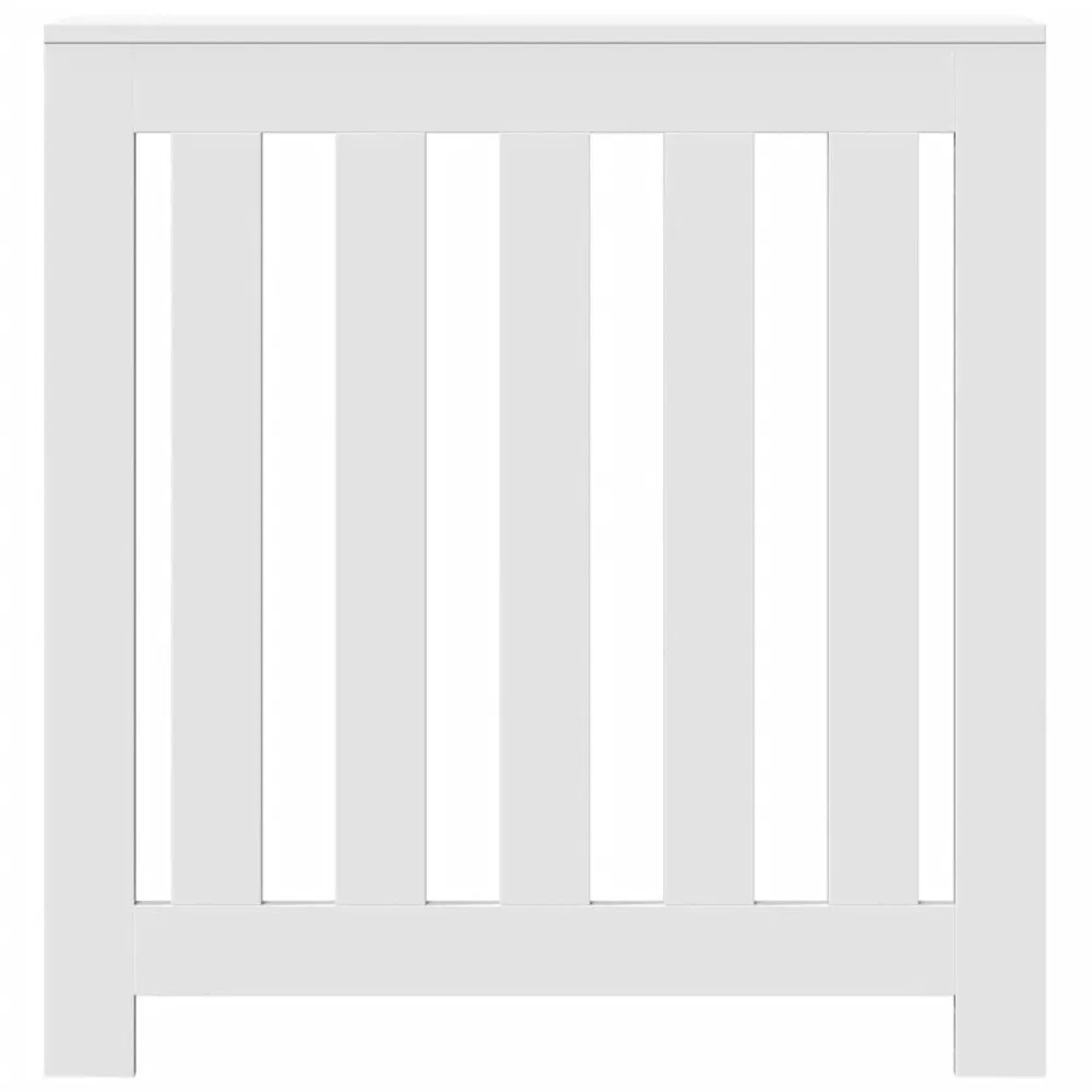 Radiatorombouw 78x20x82 cm bewerkt hout wit