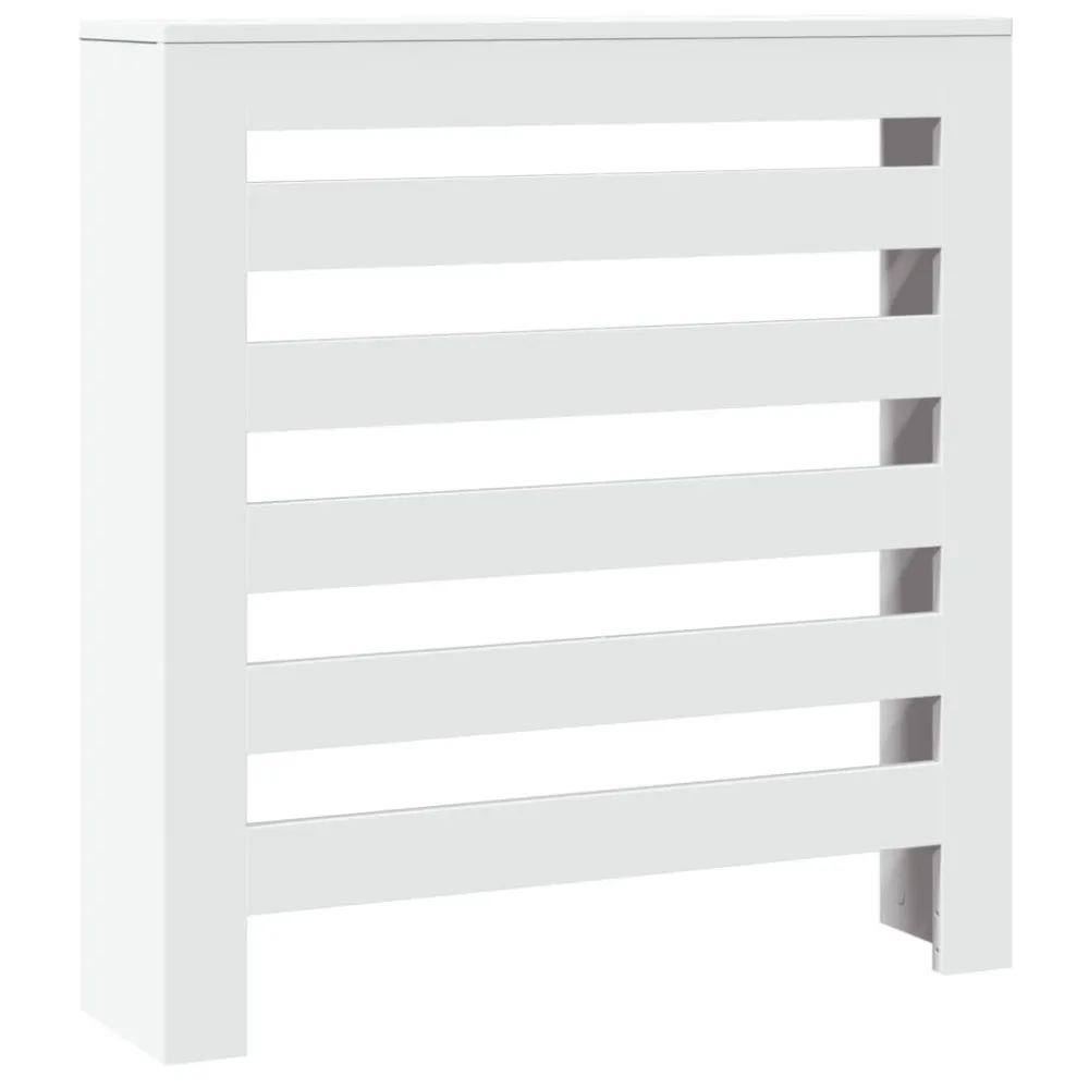 Radiatorombouw 78x20x82 cm bewerkt hout wit