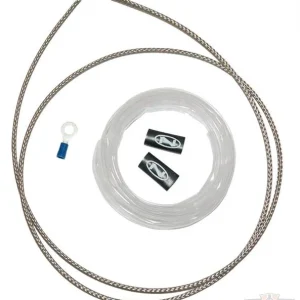 Regulator Harness "DIY" Kit Fits All Regulators. (1) Stainless Braid, (1) Helder Heat Shrink. Harley-Davidson