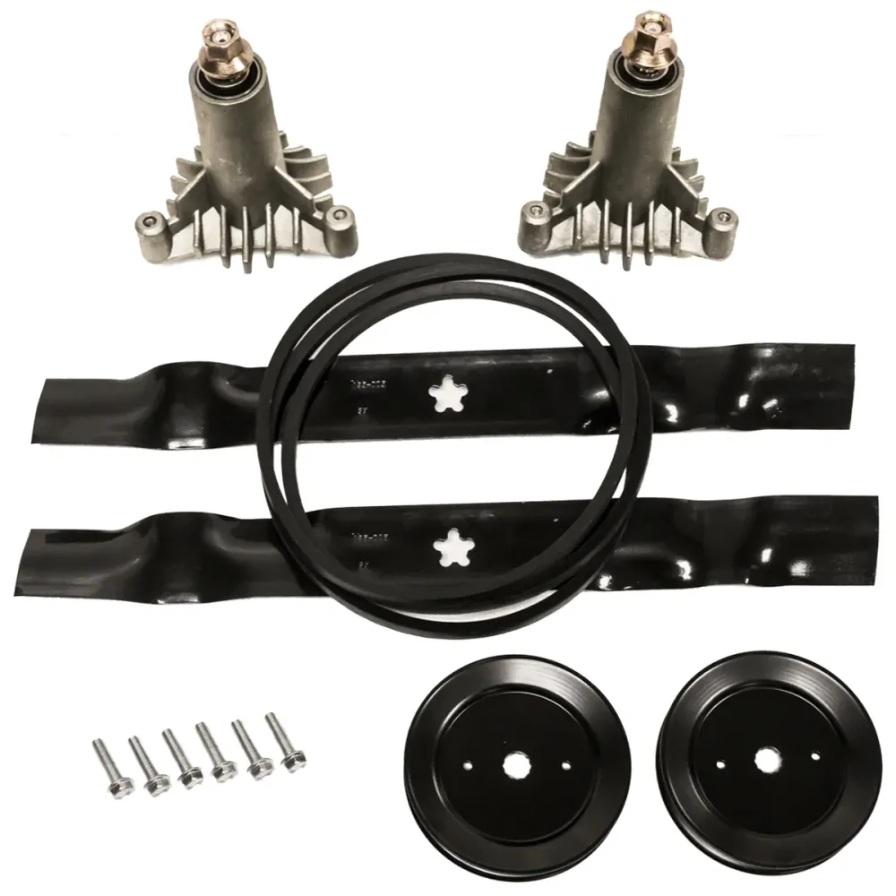 Spindle Blade Belt Pulley Kit Husqvarna 42 inch Deck LTH 130 YTH 150 532130794 532134149 153535